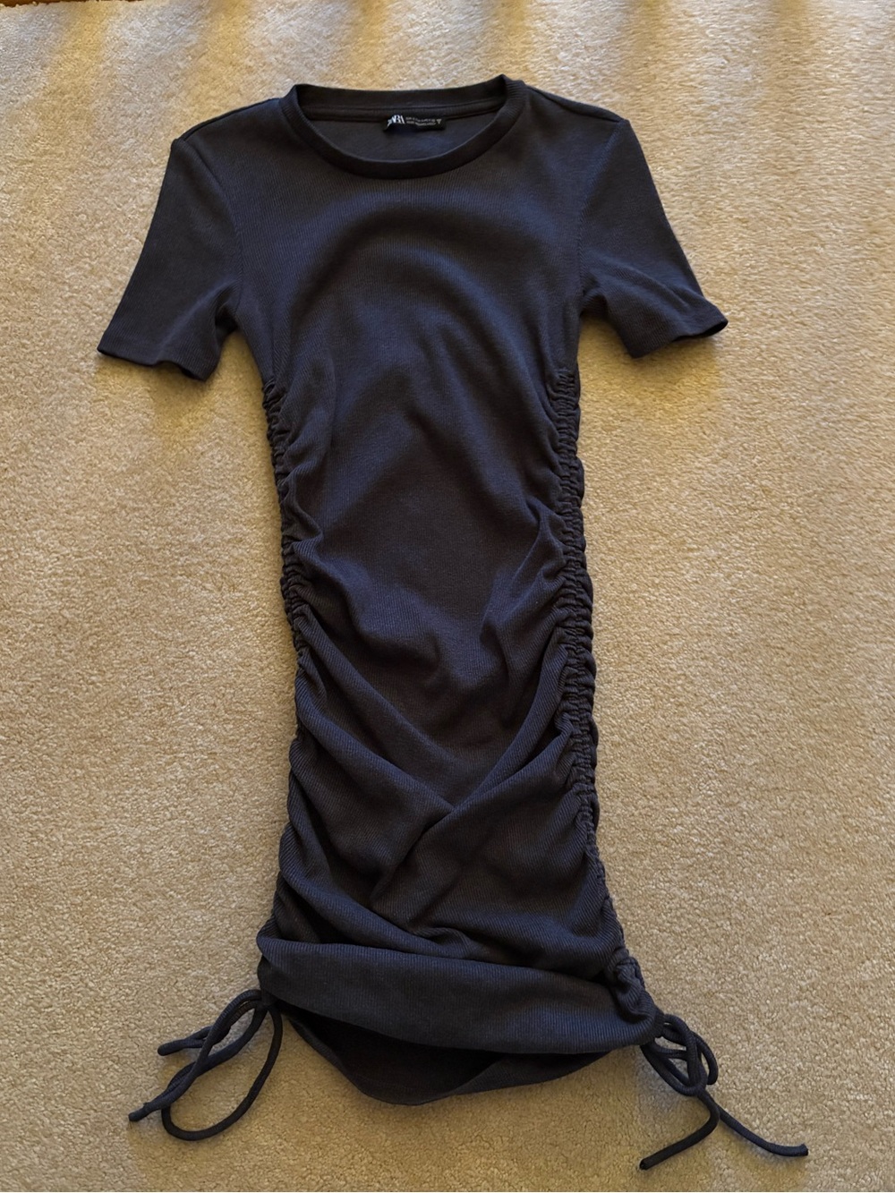Dark Grey T-Shirt Dress